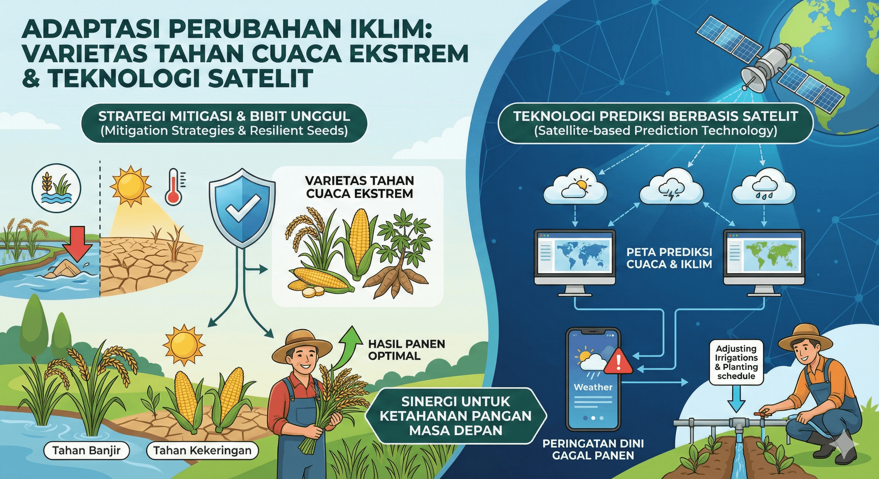 Adaptasi Pertanian Menghadapi Perubahan Iklim